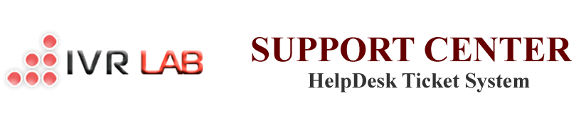 IVR Lab Customer Support Portal